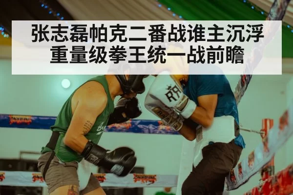 张志磊帕克二番战谁主沉浮重量级拳王统一战前瞻
